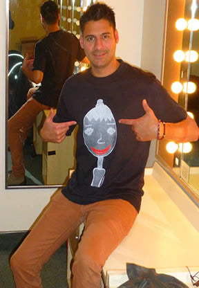 Danny Bhoy looking groovy in daniel(ink.)!