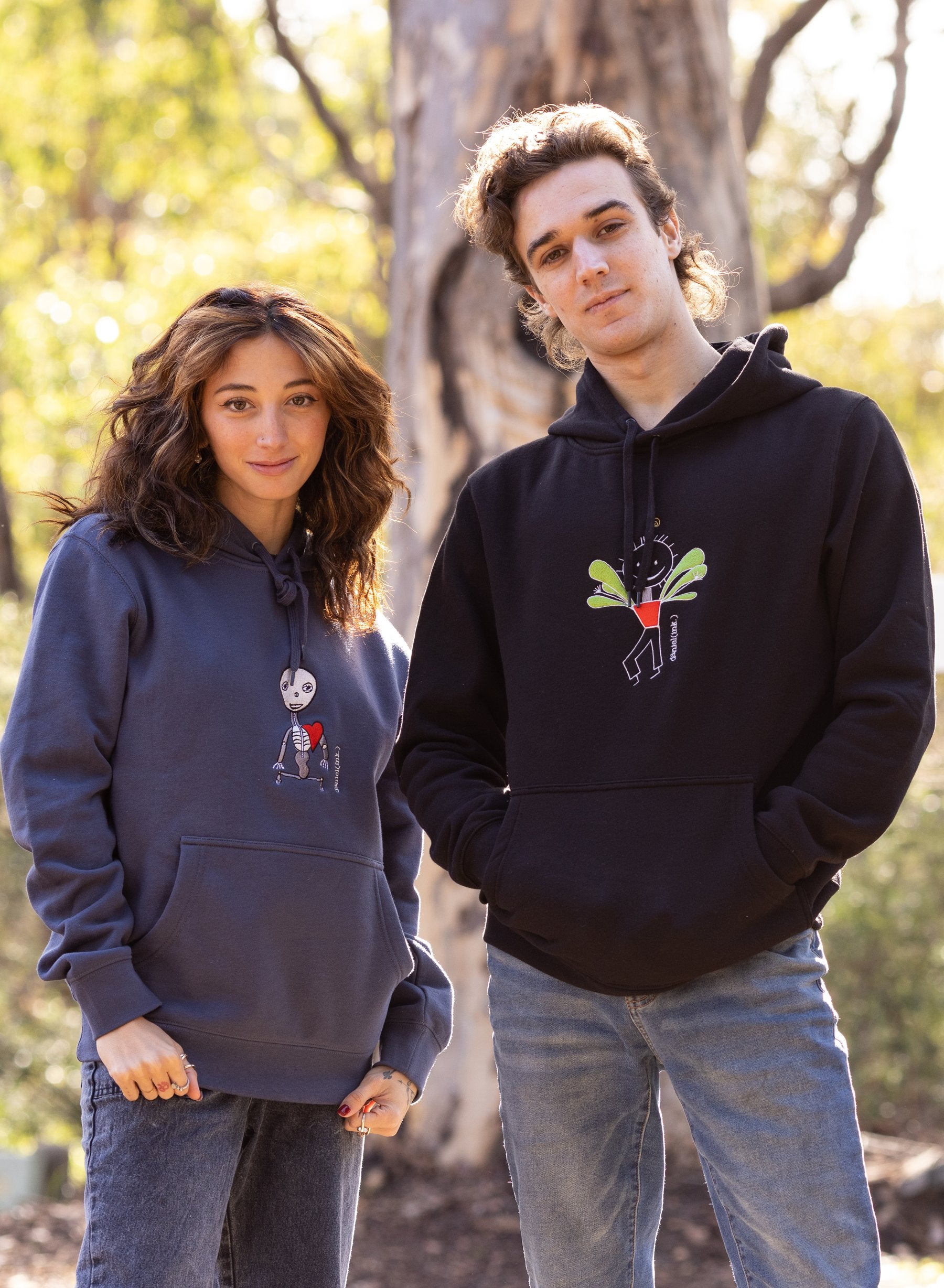 Unisex Embroidered Hoodies